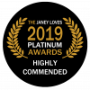 Highly Commended in the Janey Loves Platinum Awards