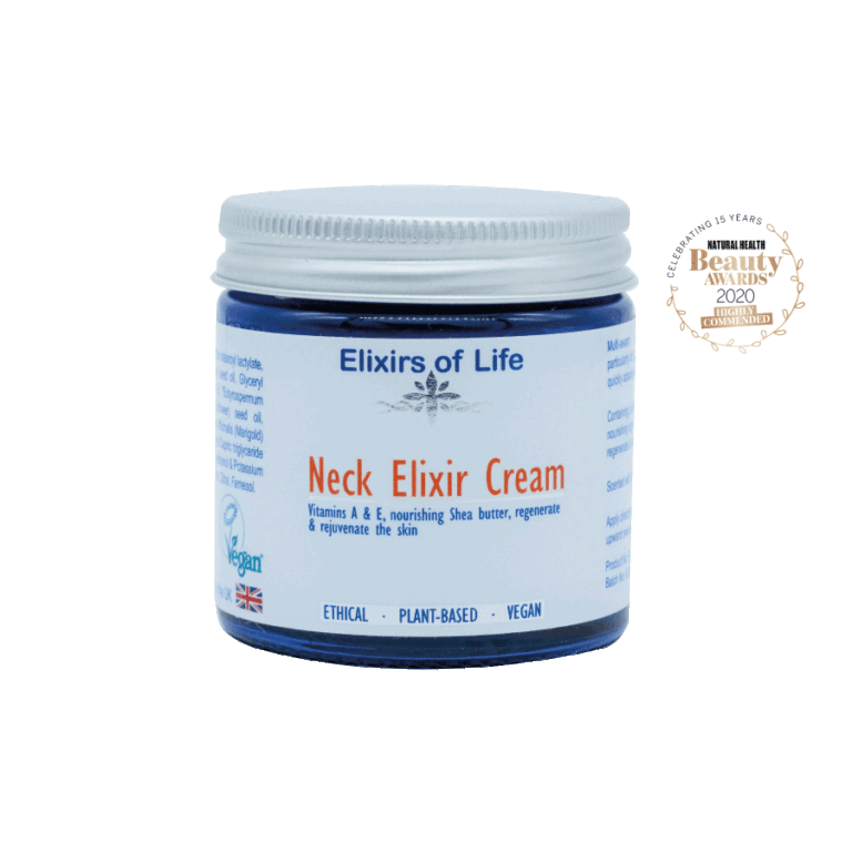 Neck Elixir Cream 60ml - Elixirs of Life Handmade Natural Skin Care