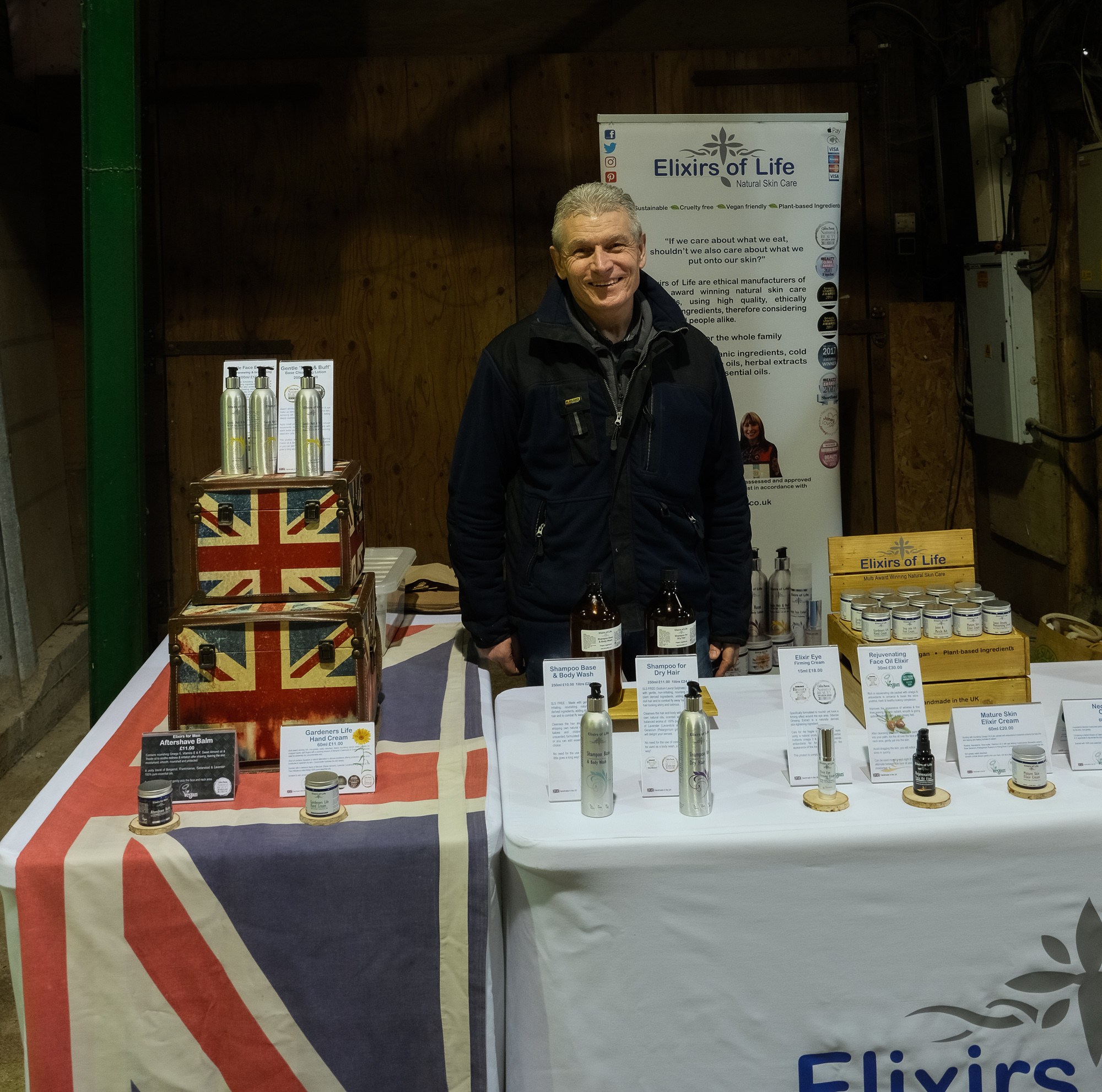 David at Great Garnetts Farmers Market