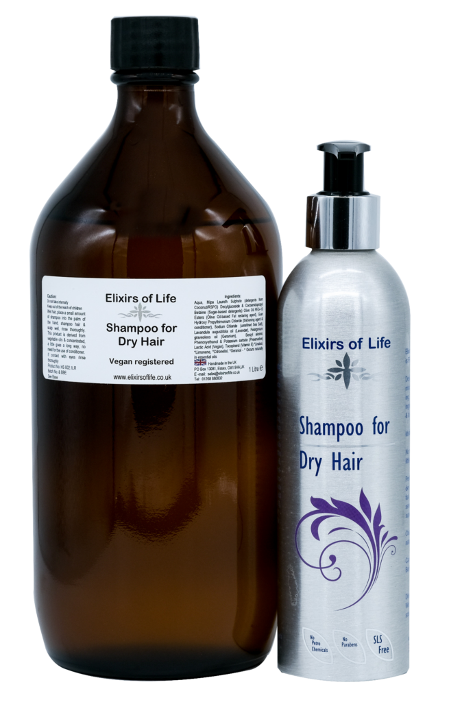 Shampoo for Dry Hair 250ml 1ltr
