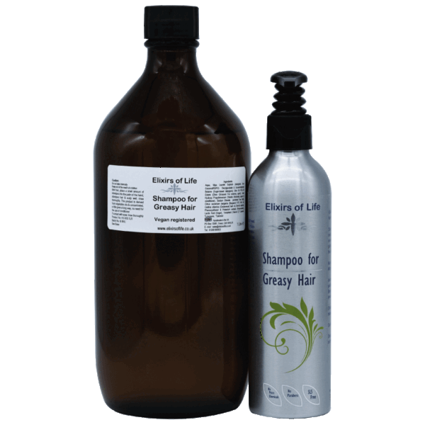 Shampoo for Greasy Hair 250ml & ltr