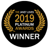 Winner in the Janey Loves Platinum Awards