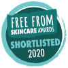 Shortlisted in the Free From Skincare Awards